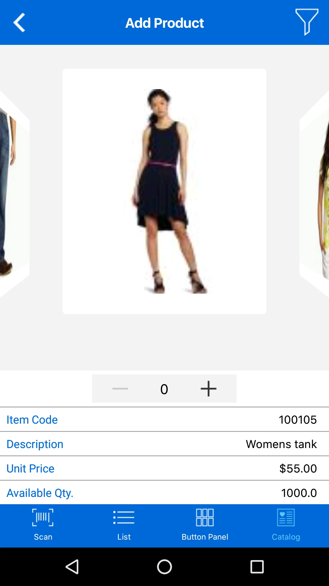 iVend POS screenshot
